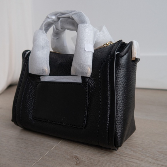 Michael Kors Carine Extra-Small Logo Satchel - Black - Picture 3 of 4